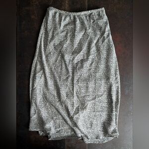 Sienna Sky Black and White Pencil Skirt